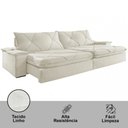 Ver imagem 4 de Sofá Apollo Linho 02 Módulos 90 Cm B25cm Meu Sofá Online