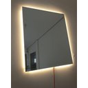 Ver imagem 4 de Espelho Lapidado Bisotê Iluminado com LED quente - 30x50cm