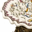 Ver imagem 3 de Cinzeiro de Porcelana Floral Decorativo 25x10cm
