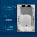 Ver imagem 5 de Banheira Dupla Tulipa Imersão em Acrílico