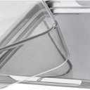 Ver imagem 2 de Porta Frios Geladeira de Aço Inox Conservar Queijo Presunto