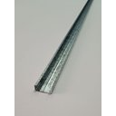 Ver imagem 1 de Kit 2 Perfil Drywall F-530 Canaleta 3000mm PZ Seb Brasil