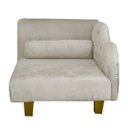 Ver imagem 3 de Caminha Pet Luxo Divâ Tecido Veludo Divini Decor:bege