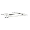 Ver imagem 2 de Tampo 80cm com Furo para Cooktop 4 Bocas 50cm X 35cm e Pré Furo Cooktop 5 Bocas 60cm X 35cm Luciane