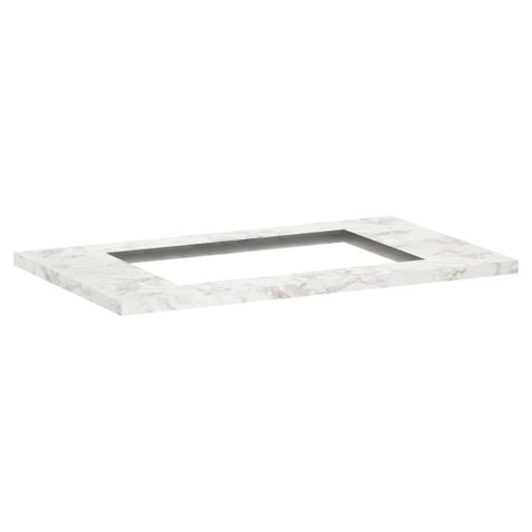 Tampo 80cm com Furo para Cooktop 4 Bocas 50cm X 35cm e Pré Furo Cooktop 5 Bocas 60cm X 35cm Luciane