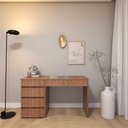 Ver imagem 1 de Escrivaninha Paris com 5 Gavetas