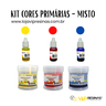 Kit 3 Pigmentos Epóxi Cores Primárias Materiais Misto Resina - 2