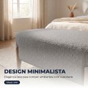 Ver imagem 4 de Recamier Puff 160 cm Royale Bouclê B05 - D'Rossi
