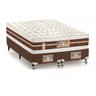 Cama Box + Colchão Castor King Silver Star Air Double Face Hibrido 180x200x61cm - 1