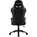 Ver imagem 2 de Cadeira Gamer Profissional Tgc12 Preta/Verde Thunderx3