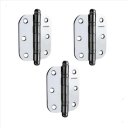 Ver imagem 2 de Dobradiça 3.1/2x3 Inox Polido Arredondado C/rolamento Sm3530