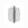 Dobradiça 3.1/2x3 Inox Polido Arredondado C/rolamento Sm3530 - 1