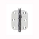 Ver imagem 1 de Dobradiça 3.1/2x3 Inox Polido Arredondado C/rolamento Sm3530