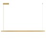 Pendente Led Linear Escritório 3000k 100cm Dourado Pd2262 - 2