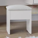 Ver imagem 6 de Penteadeira Infantil Diana Com Espelho Led E Banqueta Branco