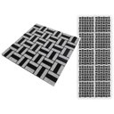 Ver imagem 1 de Pastilha De Vidro Kit 10 Uni Autocolante Parede Banheiro Cozinha Decorativa Facil Aplicacao Moderna