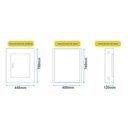 Ver imagem 4 de Quadro de Distribuição Andaluz 44 Din Embutir Barramento Trifásico 150a