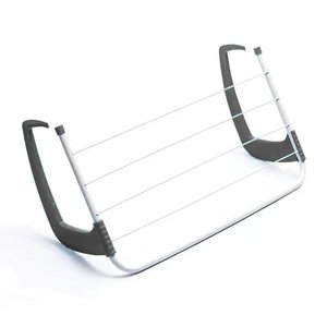 Mini Varal Portatil Secador de Roupas Janelas Varanda Porta