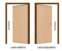 Ver imagem 4 de Porta de Madeira Imbuia Batent 11cm 210x84 c/Fechadura 210x84 Lado Direito