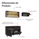 Ver imagem 5 de Armário de Cozinha Compacta 190cm Preto/rustic Reims Madesa 05