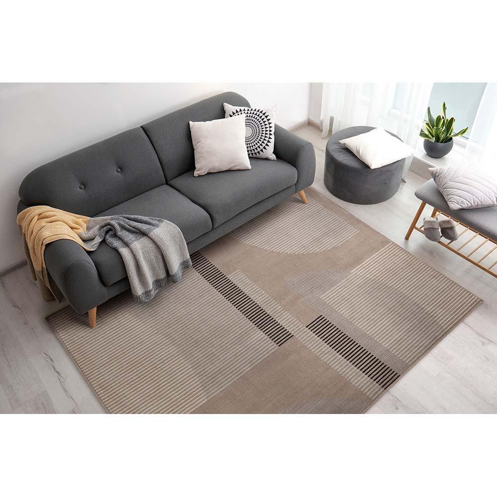 Tapete para Sala Renaissance Genova 35 Taupe 2,00X3,00M - J Serrano - 2