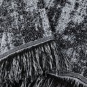 Ver imagem 2 de Manta Jacquard Misto com Franja 1,40 X 2,20 Paris Preto