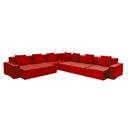 Ver imagem 5 de Sofá Dubai 3.97x3.97m de Canto Retrátil - Vermelho