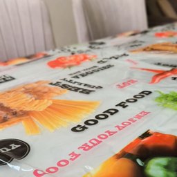 Toalha de Mesa Estampada 4,0x1,4m Protetora Transparente 08 - 3
