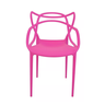Cadeira Allegra Ana Maria Cozinha Area Externa Sala de Jantar Pp Rosa Pink - 2