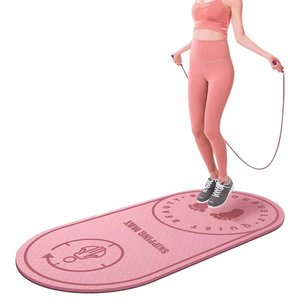 Tapete Antiderrapante Pula Corda Yoga Anti Impacto Casa Apartamento Silencioso Academia Absorçao Cho