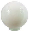 Ver imagem 1 de Globo de Vidro Leitoso Esférico com Colar 15x35 Vd Primeira
