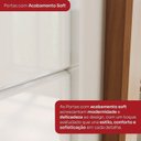 Ver imagem 7 de Guarda-Roupa Casal com 8 Espelhos Palace Off White/Cinamomo