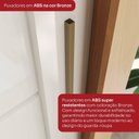 Ver imagem 7 de Guarda-Roupa Casal com 8 Espelhos Palace Off White/Cinamomo