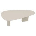 Ver imagem 2 de Mesa para Sala de Jantar Isis Orgânica 2,00m Off White - Leifer