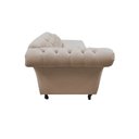 Ver imagem 7 de Recamier Decorativo Divã Styllus Lado Direito Suede Bege