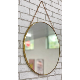 Espelho Decorativo Redondo com Alca 30*30*1,1cm - 1
