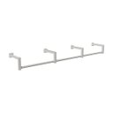 Ver imagem 1 de Arara De Parede Para Loja Modelo em L Premium Leve Comac - 8 Tamanhos Branco 225 cm