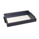 Ver imagem 2 de Bandeja Retangular Rústica Decoração 20x30 Sala Cozinha:preto