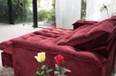 Ver imagem 7 de Sofá Retrátil e Reclinável Ipanema 1,50m em Tecido Veludo C/pillow Nos Braços - Montagem Inclusa:bor
