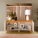 Ver imagem 6 de Buffet para Sala de Jantar 4 Portas Grecia:off White/naturalle