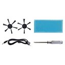 Ver imagem 4 de Aspirador de Pó Robo Praticci Aar01i04 Preto com Carregamento Usb 3 Watts 3.7 Volts - 13927 - Agratt