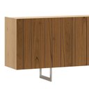 Ver imagem 3 de Buffet Aparador Lyon N02 4 Portas MDF 180cm Cinamomo e Champanhe Mpozenato