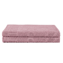 Ver imagem 1 de Kit 2 Tolhas De Piso Pezinho LuxuSoft BathMat Alta Absorção:Rosa Barroco
