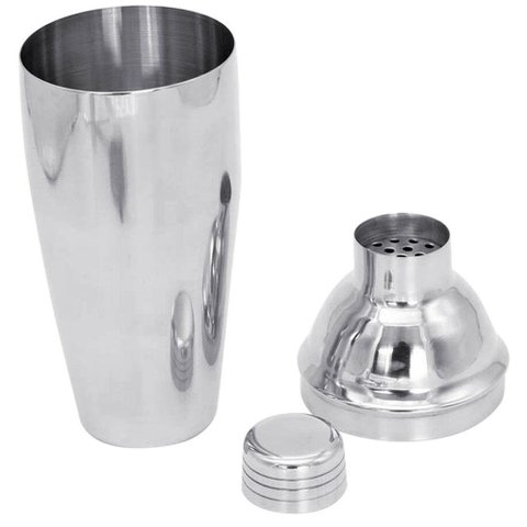Kit Caipirinha Coqueteleira Profissional Aço Inox 5 Peças