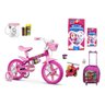 Bicicleta Infantil Skye Patrulha Canina Aro 12 Com 9 Itens - 1