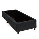 Ver imagem 1 de Cama Box Solteiro Cinza Nature 88x188