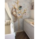 Ver imagem 3 de Cabideiro Árvore de Parede Premium para Quarto Infantil Bebê Prateleira Vertical Nichos Suporte emm