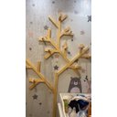 Ver imagem 7 de Cabideiro Árvore de Parede Premium para Quarto Infantil Bebê Prateleira Vertical Nichos Suporte emm