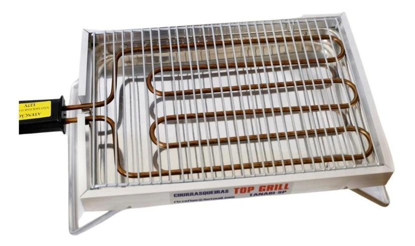 Churrasqueira Elétrica Alumínio Top Grill 1:110v