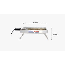 Churrasqueira Elétrica Alumínio Top Grill 1:110v - 2
